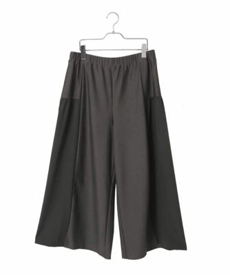 大きいサイズ／日本製】エアシルキー切り替えギャザーパンツ | HIROKO