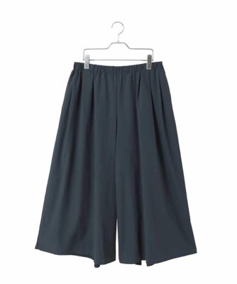 大きいサイズ】タイプライターフレアパンツ ／洗濯機で洗える | HIROKO