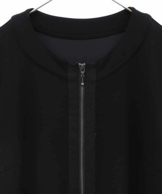 【大きいサイズ】タフタジョイントフロントジップコート　／洗える