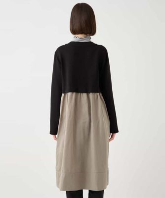 【大きいサイズ】タフタジョイントフロントジップコート　／洗える