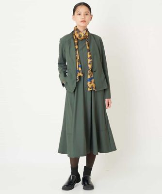 【洗える】トリコットショートジャケット