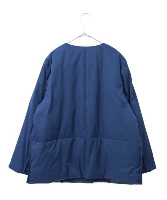 【大きいサイズ／ストール付き】タフタショート丈ダウンコート