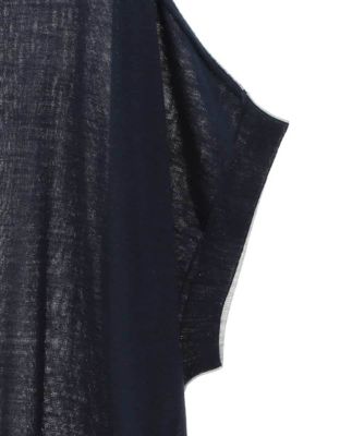 大きいサイズ】ホールガーメントリブニットジレ | HIROKO BIS GRANDE