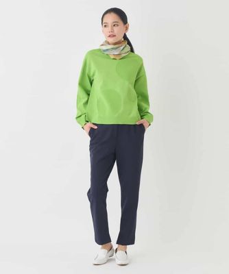 大きいサイズ】ドットジャカードニットプルオーバー | HIROKO BIS