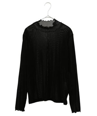 【大きいサイズ】メロウデザインハイネックカットソー　／洗える