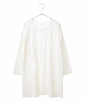 【大きいサイズ】ピンタックポイントコットンチュニック