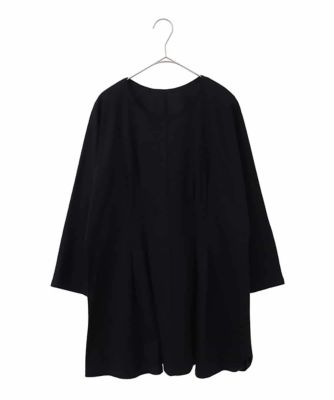 【大きいサイズ】ピンタックポイントコットンチュニック