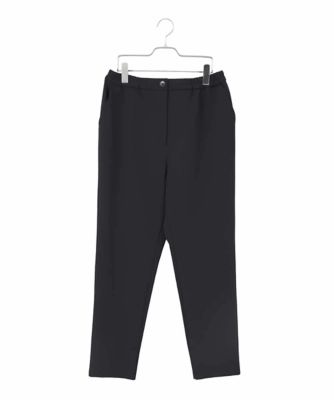 美品✨ヒロコデシネールクロップドパンツＬサイズ 大きいサイズ】サイドベンツストレッチクロップドパンツ | HIROKO BIS