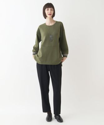 リラックステーパードパンツ　／洗濯機で洗える