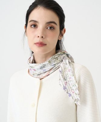 ボタニカルフラワースカーフ | CHRISTIAN AUJARD (Women)/クリスチャン