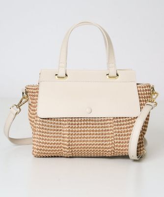 CHRISTIAN AUJARD (Women)/クリスチャン オジャール 異素材コンビ2WAYバッグ 82ベージュ 旅行用かばん・バッグ【三越伊勢丹/公式】