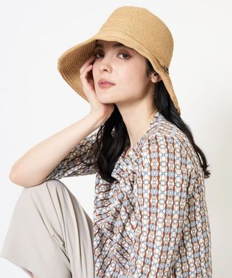 CHRISTIAN AUJARD (Women)/クリスチャン オジャール [折り畳み可能]くるくるハット 82ベージュ 帽子【三越伊勢丹/公式】