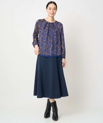 クリスチャンオジャール（christianaujard）/[セットアップ対応]フラワーオパールプリントブラウス セットアップ対応］フラワーオパールプリントブラウス | CHRISTIAN