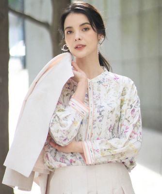 ボタニカルフラワーブラウス | CHRISTIAN AUJARD (Women)/クリスチャン