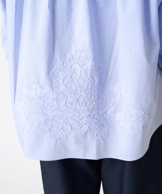 ［冷房対策］刺繍デザインシャツ