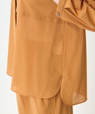 ［接触冷感／セットアップ対応］ドロップショルダーブラウス