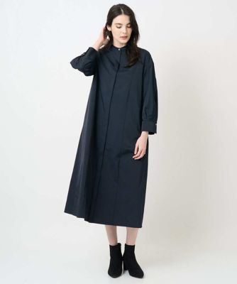 CHRISTIAN AUJARD (Women)/クリスチャン オジャール 長袖タフタワンピース 57ネイビー ワンピース・ドレス【三越伊勢丹/公式】