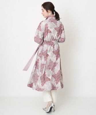 クラシカルペイズリープリントワンピース