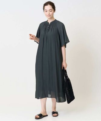 フレアスリーブワンピース