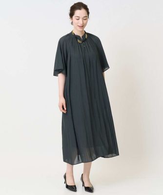 フレアスリーブワンピース