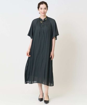 フレアスリーブワンピース