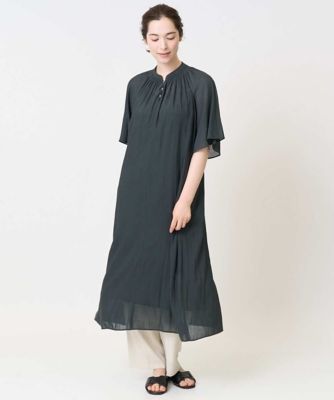 フレアスリーブワンピース