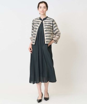 フレアスリーブワンピース