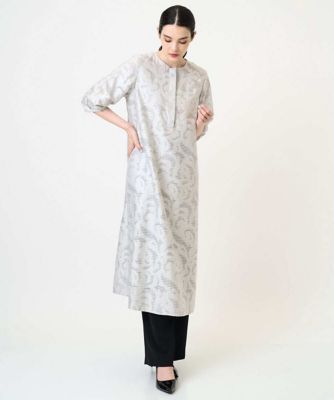 CHRISTIAN AUJARD (Women)/クリスチャン オジャール ジャカードワンピース 91ライトグレー ワンピース・ドレス【三越伊勢丹/公式】