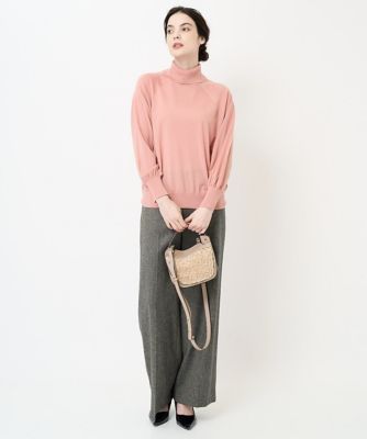 アンサンブル対応］パールデザインタートルネックニット | CHRISTIAN