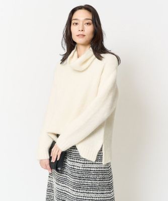 【SALE】CHRISTIAN AUJARD (Women)/クリスチャン オジャール ボリュームネックプルオーバーニット ホワイト80 トップス【三越伊勢丹/公式】