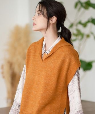 ホールガーメントニットベスト | CHRISTIAN AUJARD (Women