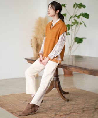 ホールガーメントニットベスト | CHRISTIAN AUJARD (Women