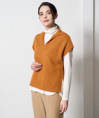 ホールガーメントニットベスト | CHRISTIAN AUJARD (Women