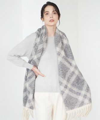 CHRISTIAN AUJARD (Women)/クリスチャン オジャール [アンサンブル対応]カシミヤシルクニット 91ライトグレー トップス【三越伊勢丹/公式】