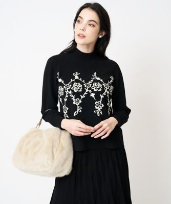 ＜CHRISTIAN AUJARD (Women)＞ジャカードニットプルオーバー