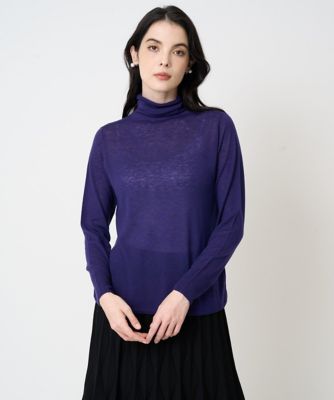 肌触り良い・軽い］ベーシックプルオーバーニット | CHRISTIAN AUJARD