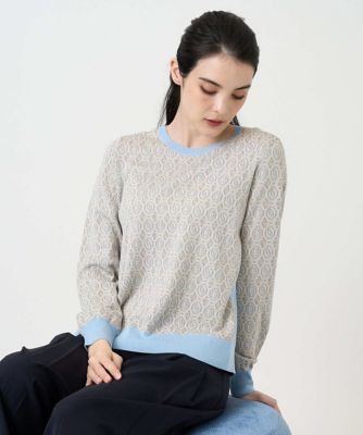 ジオメトリックジャカードニット | CHRISTIAN AUJARD (Women