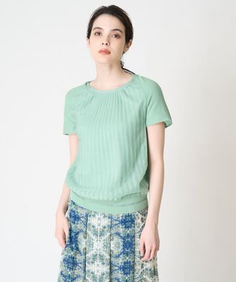 ＜CHRISTIAN AUJARD (Women)＞プリーツデザインニット