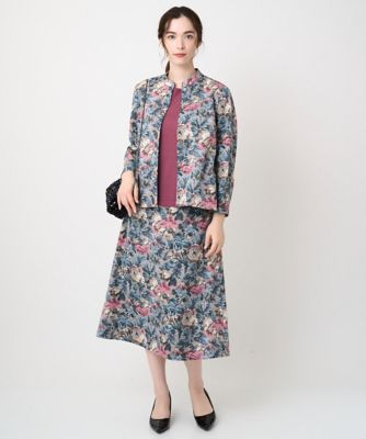 セットアップ対応］ゴブランフラワープリントスカート | CHRISTIAN