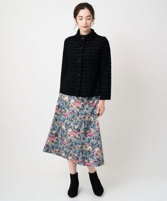 セットアップ対応］ゴブランフラワープリントスカート | CHRISTIAN