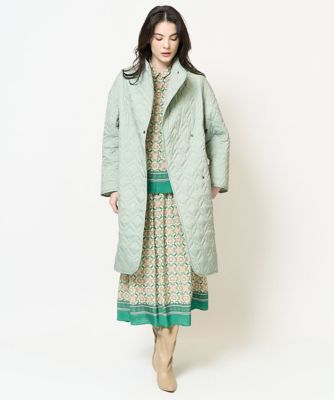 セットアップ対応］ノスタルジックフローラルプリントスカート