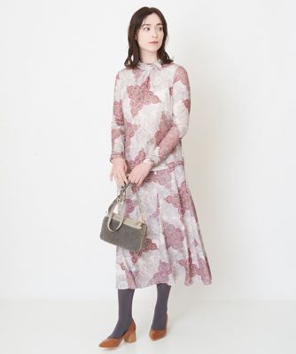 クラシカルペイズリープリントスカート