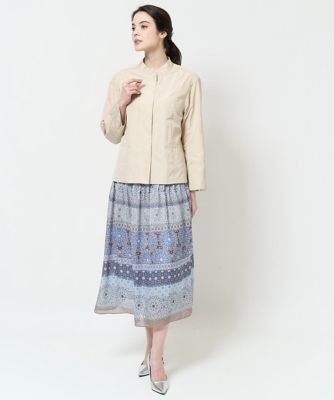 セットアップ対応］プリントフレアースカート | CHRISTIAN AUJARD