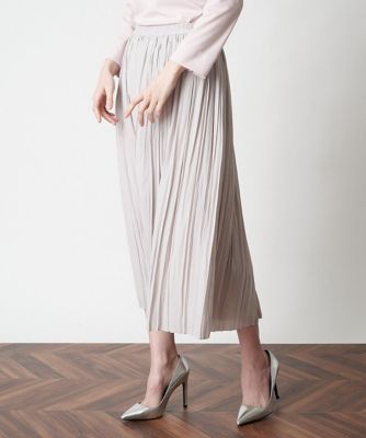 ＜CHRISTIAN AUJARD (Women)＞リバーシブルシフォンギャザースカート