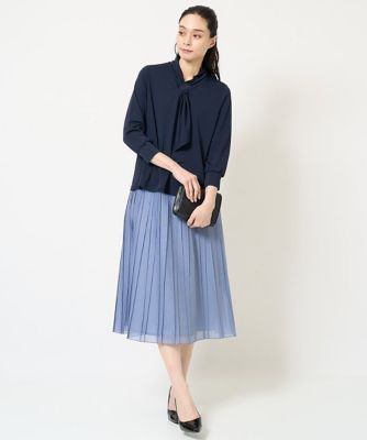 クリスチャンオジャール（christianaujard）/オーガンジープリーツスカート オーガンジープリーツスカート | CHRISTIAN AUJARD (Women