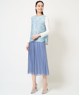 オーガンジープリーツスカート | CHRISTIAN AUJARD (Women