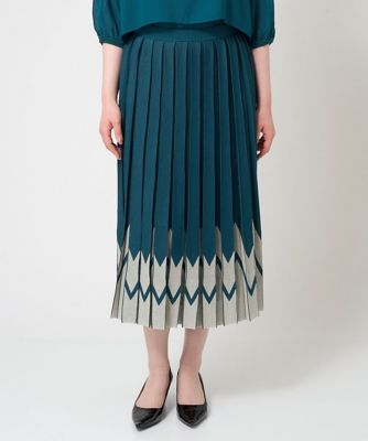 ＜CHRISTIAN AUJARD (Women)＞プリーツデザインスカート