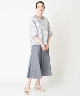 ［セットアップ対応］シャンブレーツィードスカート