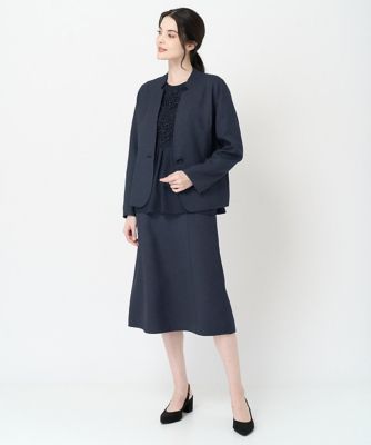 ［セットアップ対応］ノーカラージャケット
