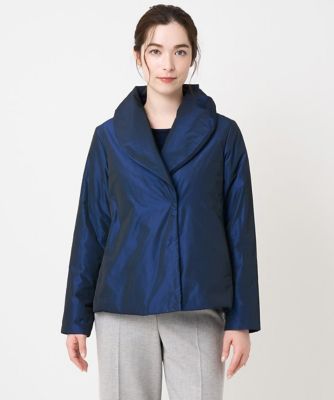 CHRISTIAN AUJARD (Women)/クリスチャン オジャール [軽量・暖かい]中綿入りショートアウター 57ネイビー コート・ジャケット【三越伊勢丹/公式】